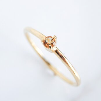シトリン2.5㎜リング