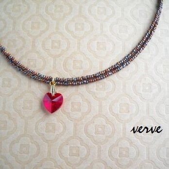 rosso cuore necklaceの画像