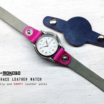 カラフルポップ華奢シルエット COVER BRACE 腕時計 // 受注生産の画像
