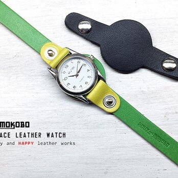 カラフルポップ華奢シルエット COVER BRACE 腕時計 // 受注生産の画像
