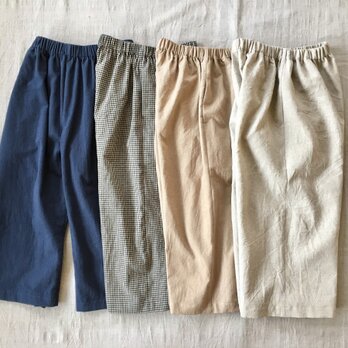 ゆったりギャザーワイドパンツ