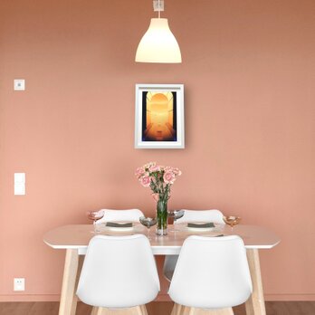 日がしずむ前に(A4)