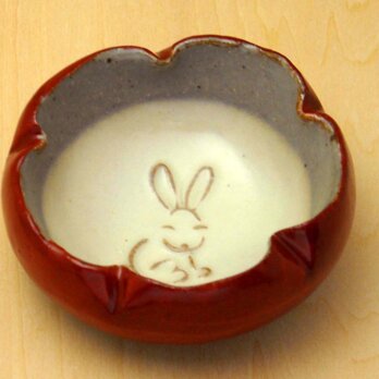 花兎豆皿の画像