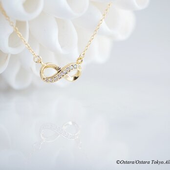 【14KGF】Necklace,Infinity LOVEの画像