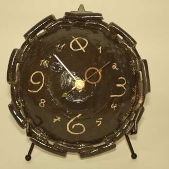 時計（置時計／掛時計）　陶器製 [CGC21]の画像
