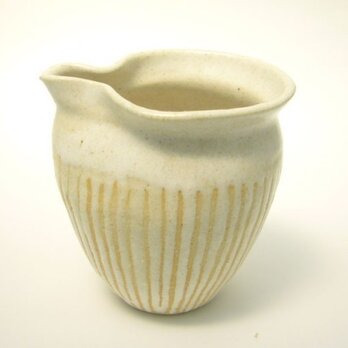 白い片口(縞）