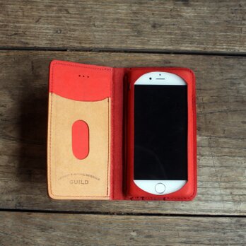 iphone 6.6S jaket red×kinariの画像