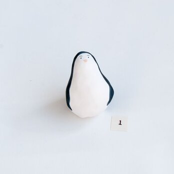 ほっこり張り子・ペンギンボーイズ no.１の画像