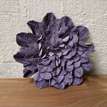 革花のブローチピン 3Lサイズ  薄紫の画像