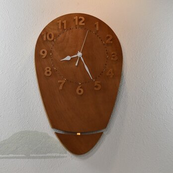 モンキーポッドの振り子時計【クオーツ時計】の画像