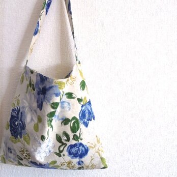 フラワー（ブルー）　ショルダー