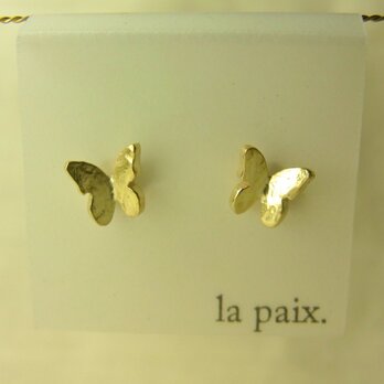 PSP-002　silhouette　"deux papillons" earringsの画像