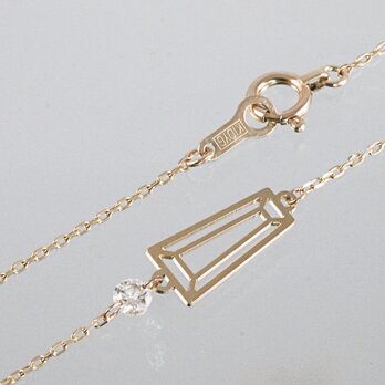 Taper Cut Diamond Braceletの画像