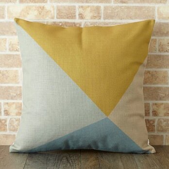クッションカバー 45×45cm 北欧インテリア クアトロトライアングル jubileecushionse500の画像