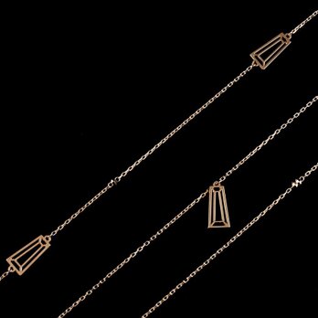 Taper Cut Long Necklaceの画像