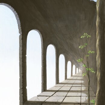 [2L]すぐ飾れるアート「空の回廊」