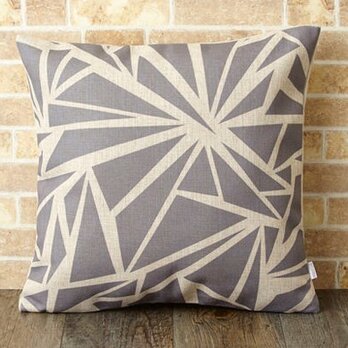 クッションカバー 45×45cm 北欧風 天然リネン グレイビーム jubileecushionse276a