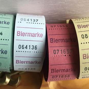 germany　　現行ticket　20枚setの画像