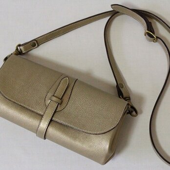 ミニショルダーバッグ（ゴールド）