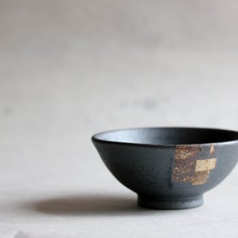黒釉飯碗(小)の画像