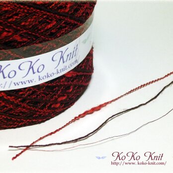 §KKK§　夏祭り～秘めた想い～１玉79～88ｇ　引き揃え糸、毛糸  オリジナル編み糸の画像