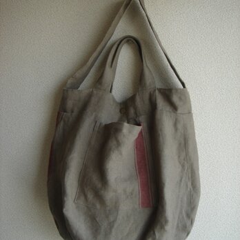 リトアニアlinen 2WAY　BAG　の画像