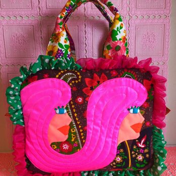 ツインプロフィール  ボストンバッグ ピンク髪