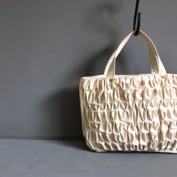 Smocking tote bag【s】の画像