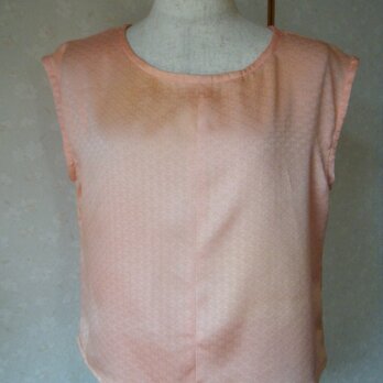 着物リメイク　タンクトップ（キャップスリーブ）