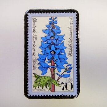 ドイツ　花切手ブローチ2515の画像