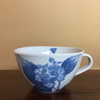 山紫陽花（青）のカップの画像