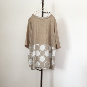 北欧風の柄をプラスしたチュニック　M~L