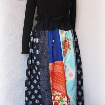 KIMONOスカート　バタフライの画像