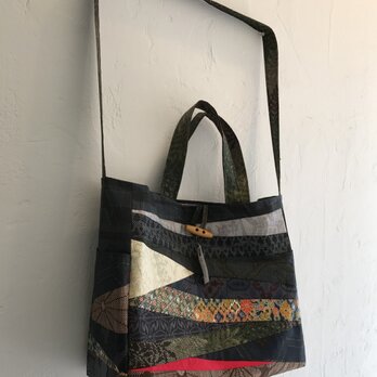 着物で作る＊ビッグバッグ