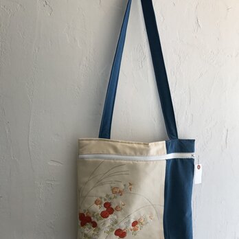 帯で作る☆チャック付バッグ