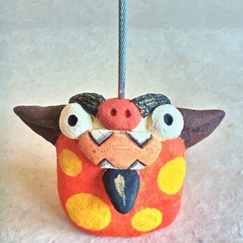 水玉シーサー メモスタンド（Ｂ）