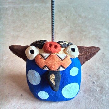 水玉シーサー メモスタンド（Ｃ）