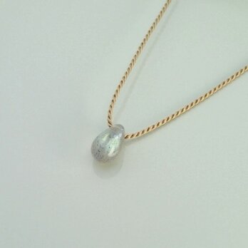 silk cord necklace ( labradorite )の画像