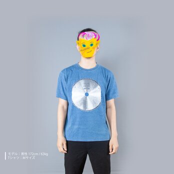 丸ノコの刃　デザインTシャツ　ユニセックスS〜XLサイズ　Tcollectorの画像