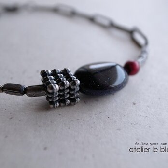 piece of full moon #9-2 ～ブルーサンドのブレスレット～