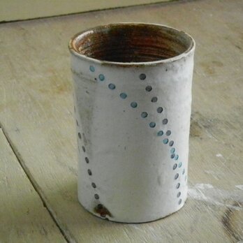 百色（ももいろ）象嵌　フリーカップ　水滴の画像