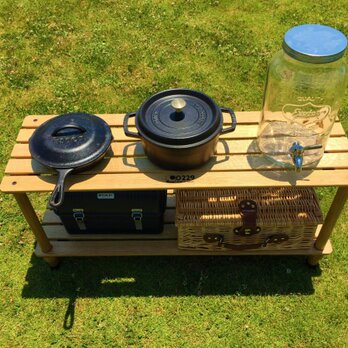 R209　ロールトップラック（90×29㎝）　キャンプ アウトドア 折りたたみ