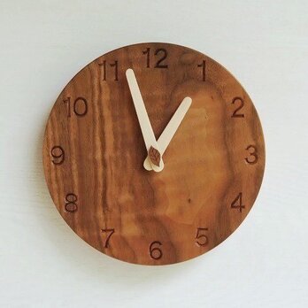 直径20cm 掛け時計 ｳｫｰﾙﾅｯﾄ【1717】の画像