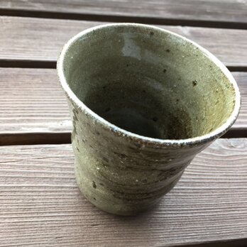 灰釉　フリーカップの画像