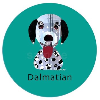 ダルメシアン《犬種名ステッカー/大型犬》の画像
