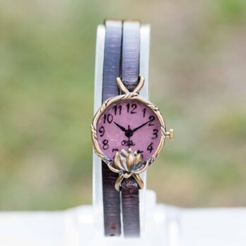 Lotus腕時計SSパープルの画像