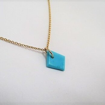 stone of bluesky 14Kgf necklaceの画像