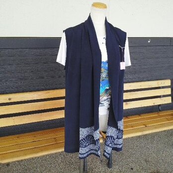 へこ帯のドレープベスト