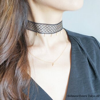 【Black Crochet Choker】の画像