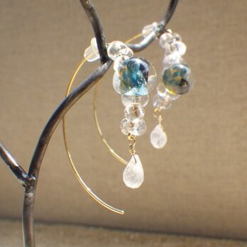 Sea Life Glass Earringsの画像